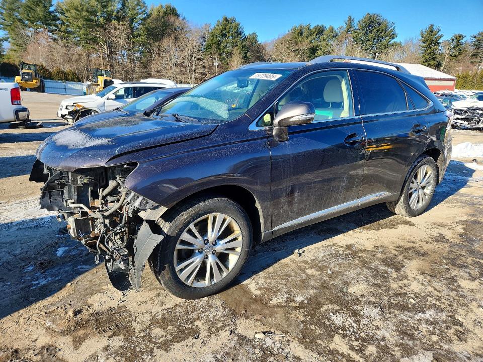 LEXUS RX 450H 2010 with VIN JTJBC1BA5A2015124 - Photo from auction