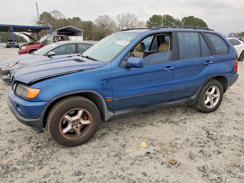 BMW X5 2003 with VIN 5UXFA535X3LV99602 - Photo from auction