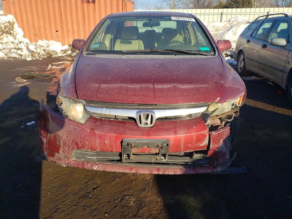 Photo 5 from auction – 2008 HONDA CIVIC LX with VIN 2HGFA16578H519829