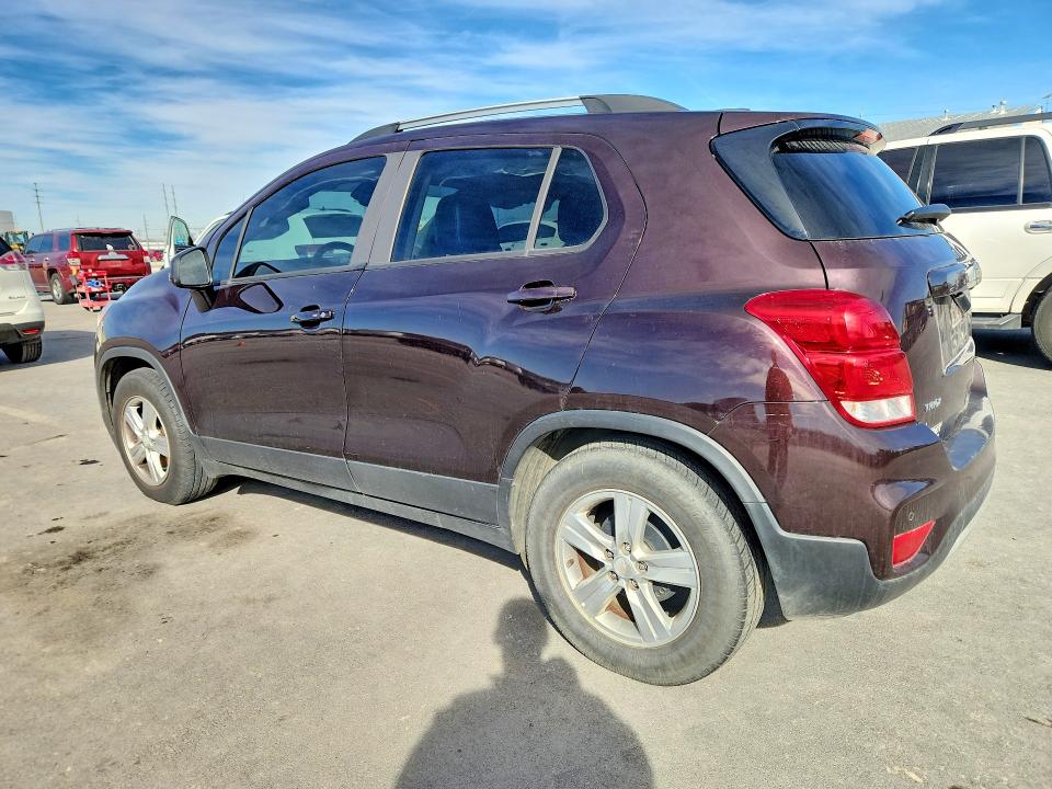 Photo 2 from auction – 2021 CHEVROLET TRAX with VIN KL7CJLSM7MB369926