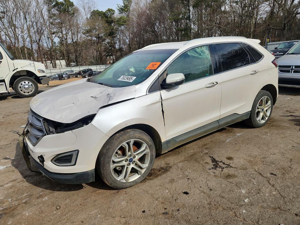 FORD EDGE TITAN 2017 with VIN 2FMPK3K9XHBB71818 - Photo from auction