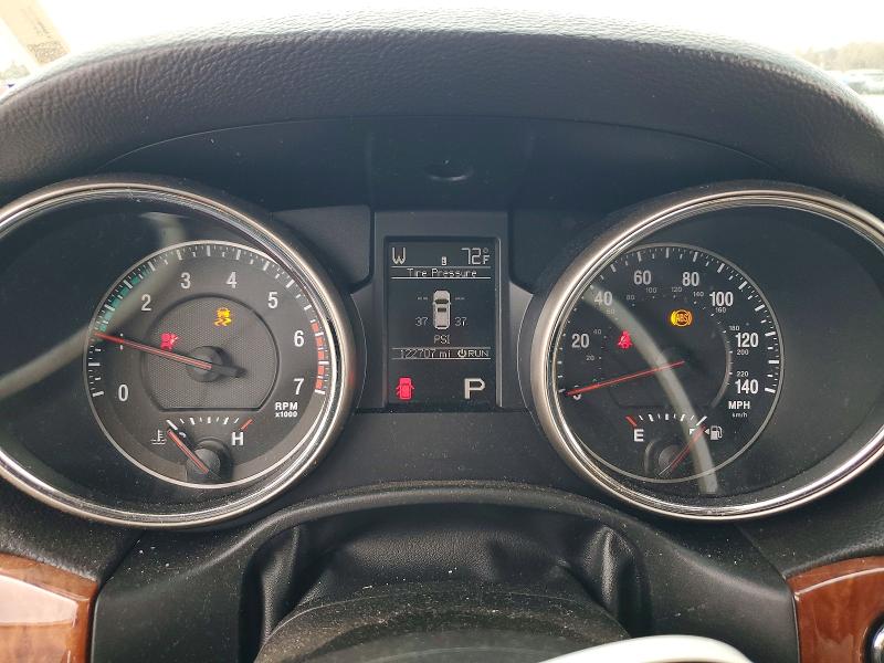 Photo 9 from auction – 2012 JEEP GRAND CHEROKEE with VIN 1C4RJEBTXCC223299