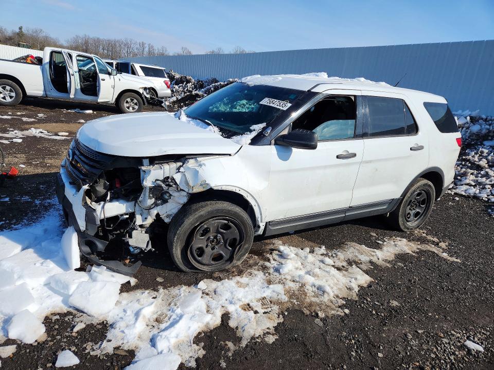 FORD EXPLORER 2014 with VIN 1FM5K8AR1EGC08166 - Photo from auction