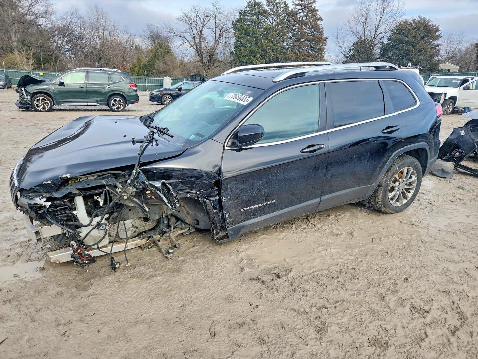 JEEP CHEROKEE 2019 with VIN 1C4PJLLB3KD344248 - Photo from auction