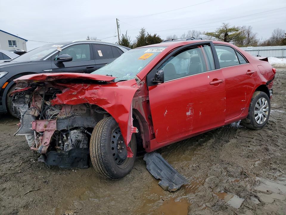 TOYOTA COROLLA 2013 with VIN 5YFBU4EEXDP127679 - Photo from auction