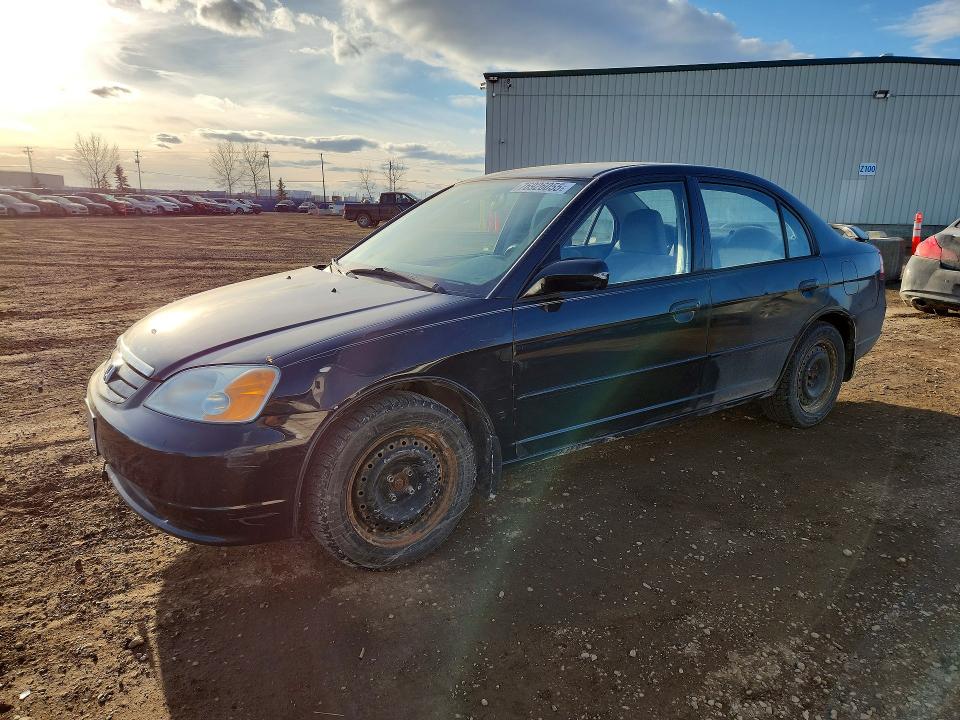 HONDA CIVIC LX 2002 z numerem VIN 2HGES16852H935291 - Zdjęcie z aukcji
