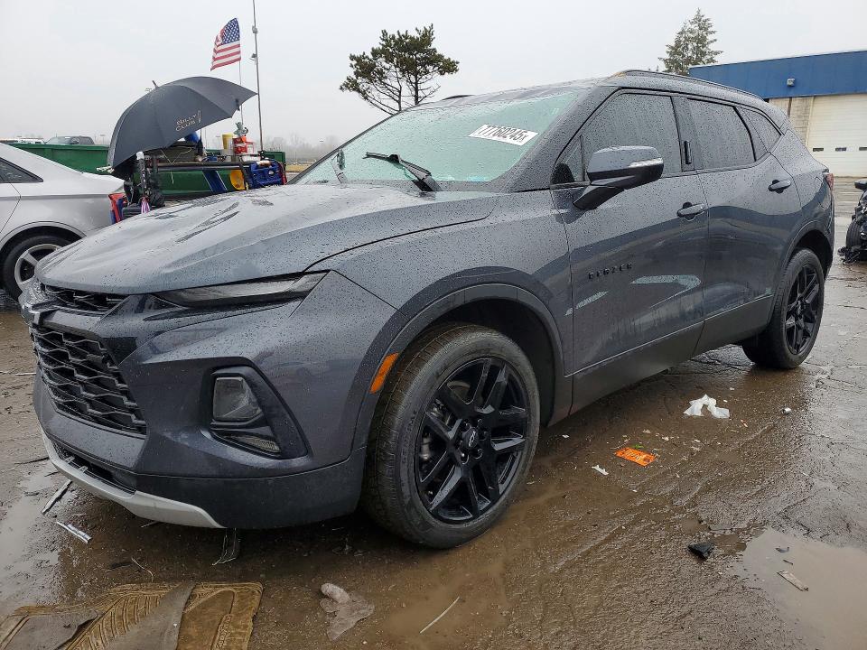 CHEVROLET BLAZER 2021 with VIN 3GNKBCR48MS583837 - Photo from auction
