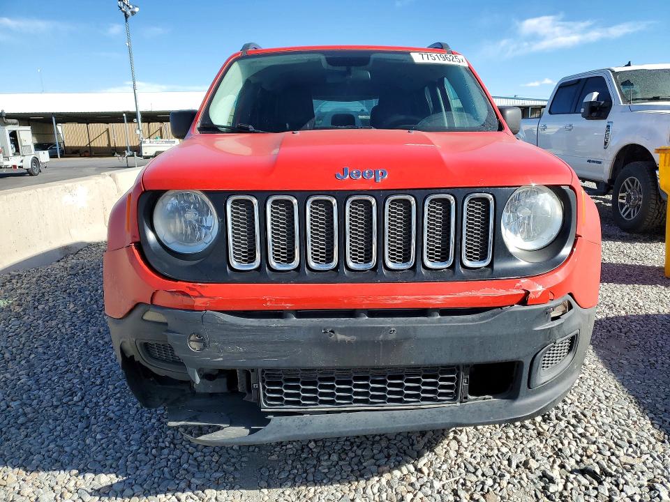 Photo 5 from auction – 2017 JEEP RENEGADE S with VIN ZACCJBAB3HPG01270