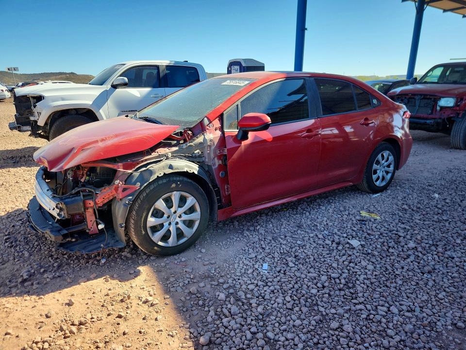 TOYOTA COROLLA LE 2021 with VIN 5YFEPMAE2MP223297 - Photo from auction