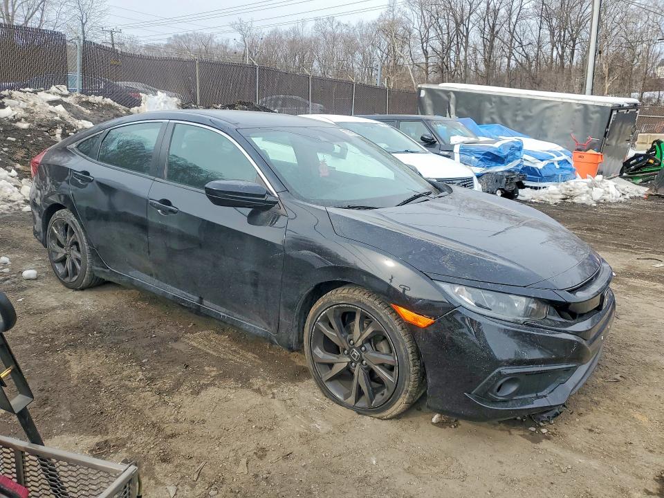Photo 4 from auction – 2019 HONDA CIVIC with VIN 2HGFC2F82KH539620