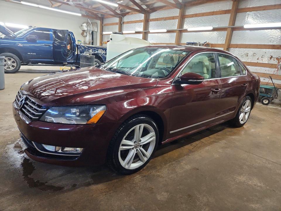 VOLKSWAGEN PASSAT SEL 2012 with VIN 1VWCN7A30CC049988 - Photo from auction