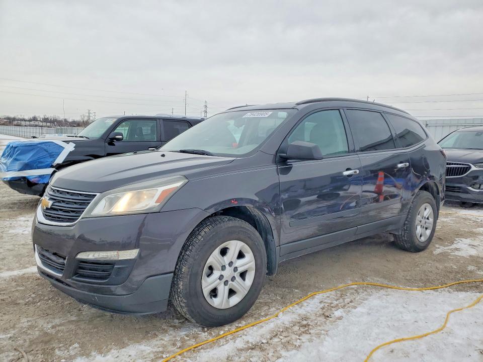 CHEVROLET TRAVERSE 2014 with VIN 1GNKRFED3EJ268420 - Photo from auction