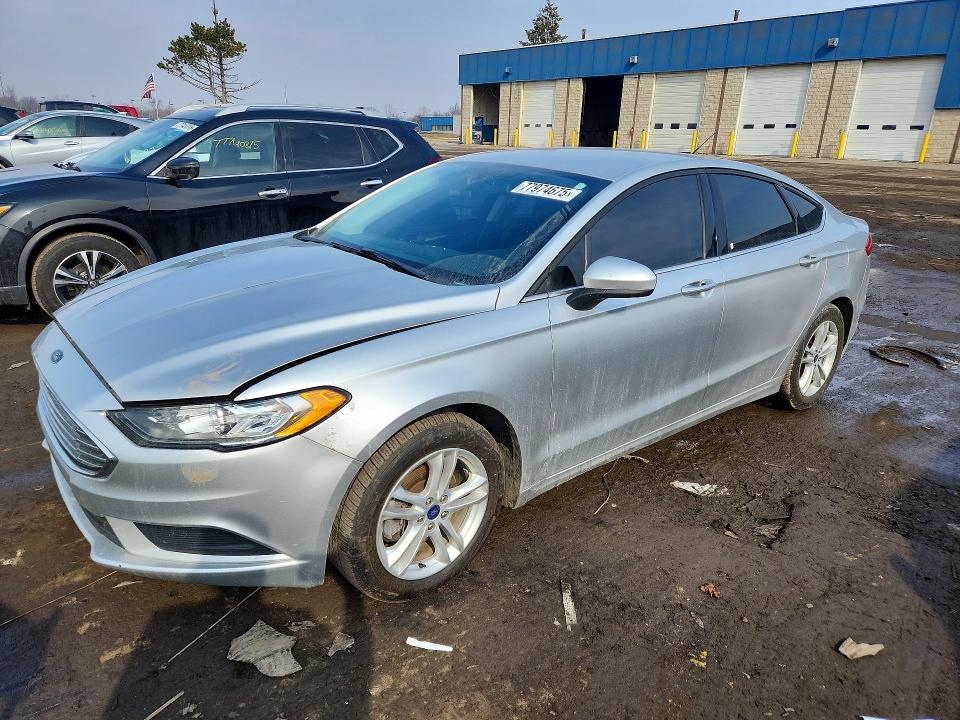 FORD FUSION 2018 with VIN 3FA6P0H71JR175579 - Photo from auction