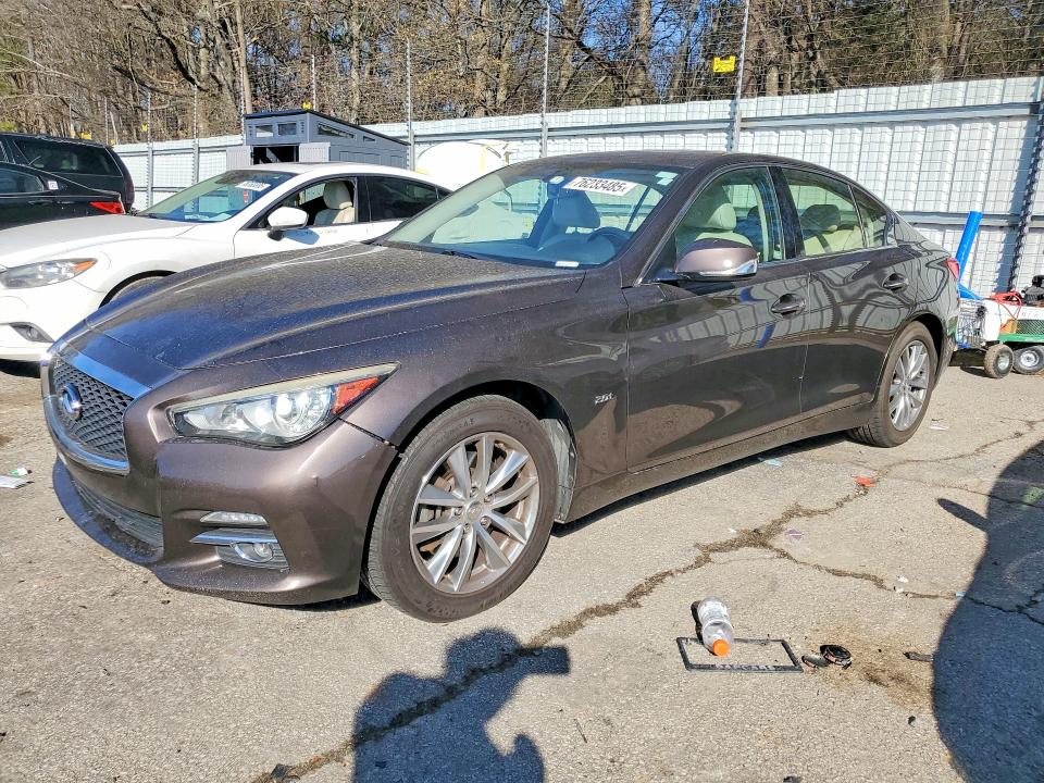 Photo 1 from auction – 2016 INFINITI Q50 BASE with VIN JN1CV7AR7GM251253