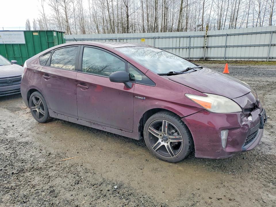 Photo 4 from auction – 2013 TOYOTA PRIUS with VIN JTDKN3DU3D5591037