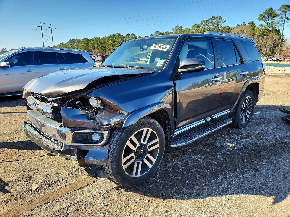 TOYOTA 4RUNNER SR 2016 with VIN JTEZU5JR7G5134969 - Photo from auction