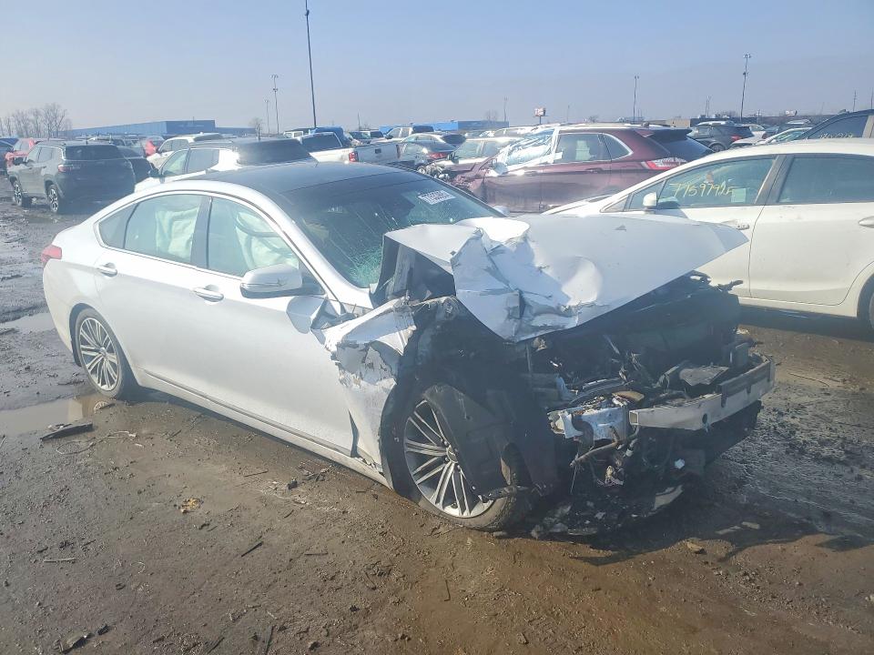 Photo 4 from auction – 2018 GENESIS G80 with VIN KMHGN4JE0JU256307