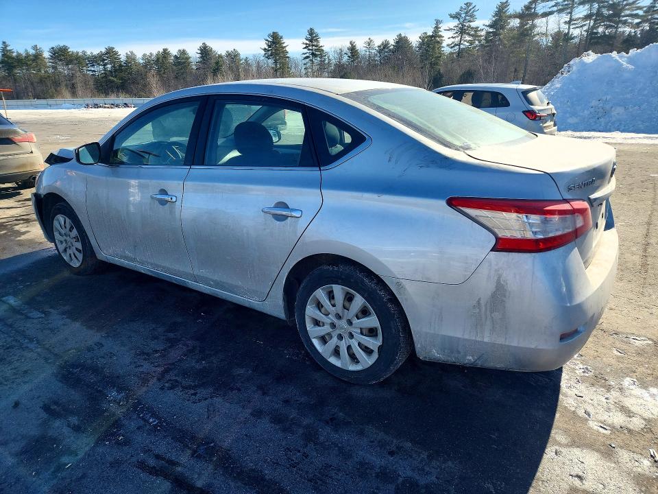 Photo 2 from auction – 2014 NISSAN SENTRA S with VIN 3N1AB7AP8EY239265