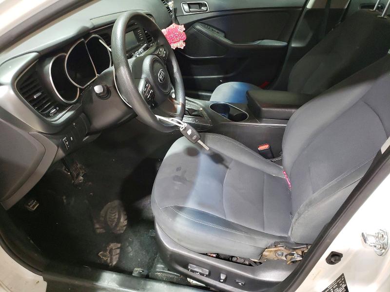 Photo 7 from auction – 2015 KIA OPTIMA with VIN 5XXGM4A72FG389608
