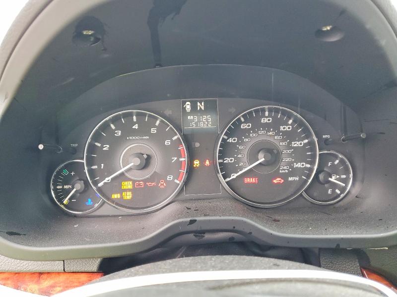 Photo 9 from auction – 2011 SUBARU LEGACY with VIN 4S3BMBK68B3241915