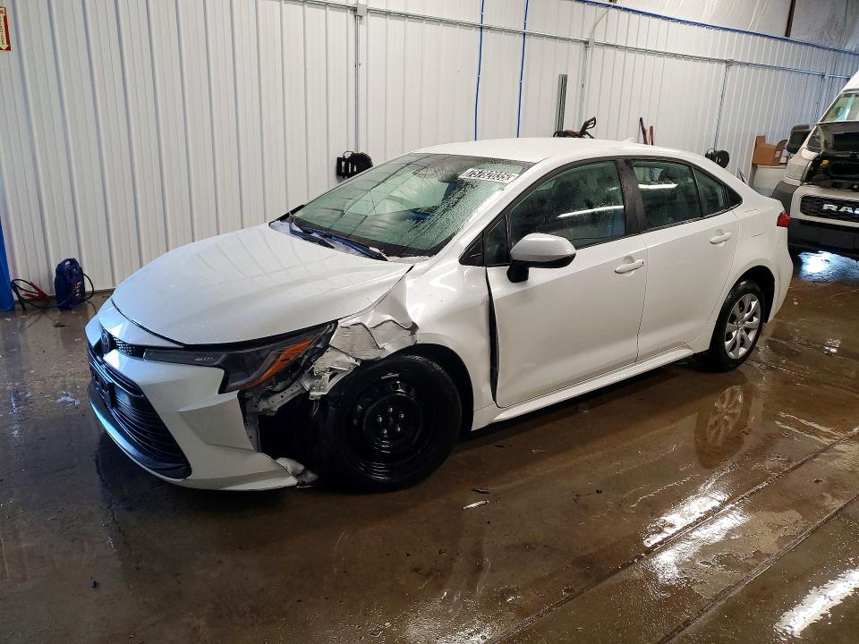 TOYOTA COROLLA LE 2025 with VIN 5YFB4MDE7SP305661 - Photo from auction