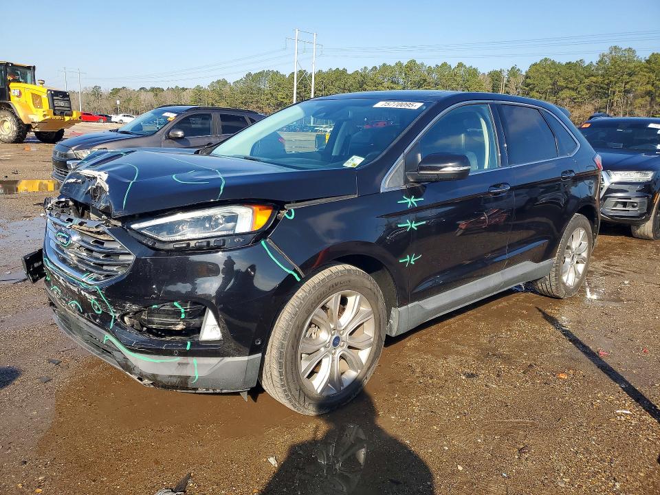 FORD EDGE TITAN 2019 with VIN 2FMPK4K97KBB81008 - Photo from auction