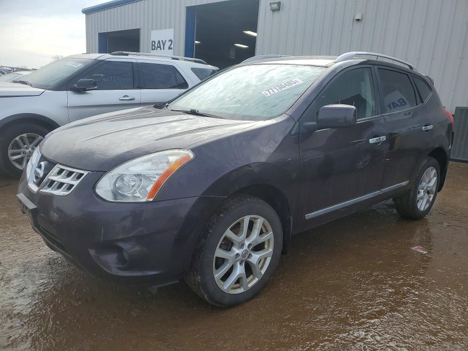 NISSAN ROGUE S 2011 with VIN JN8AS5MVXBW278359 - Photo from auction