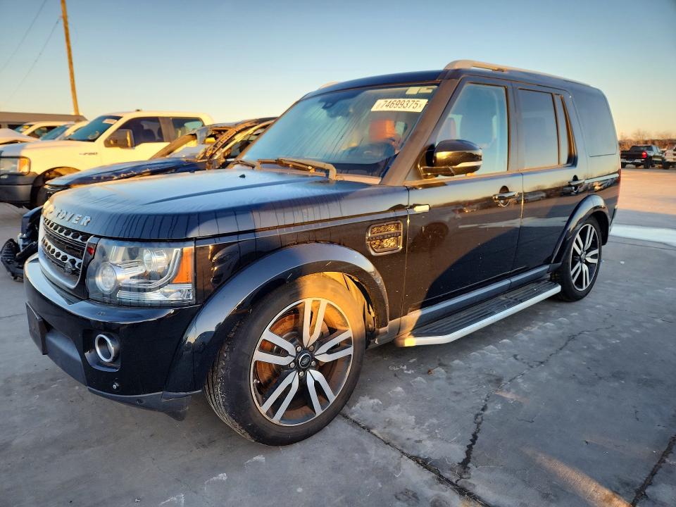 LAND ROVER LR4 HSE LU 2016 with VIN SALAK2V65GA841901 - Photo from auction