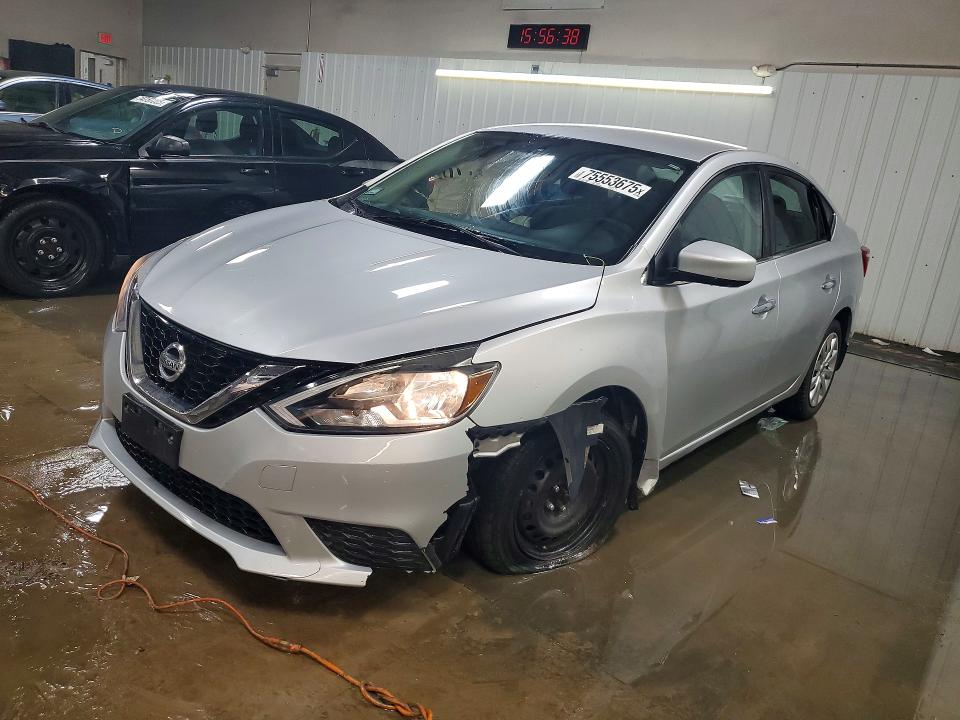 NISSAN SENTRA S 2017 with VIN 3N1AB7AP6HY215048 - Photo from auction