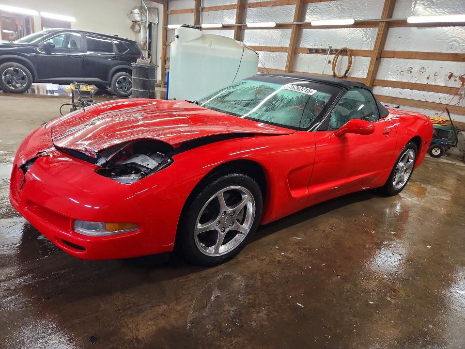 CHEVROLET CORVETTE 1999 with VIN 1G1YY32G7X5107950 - Photo from auction