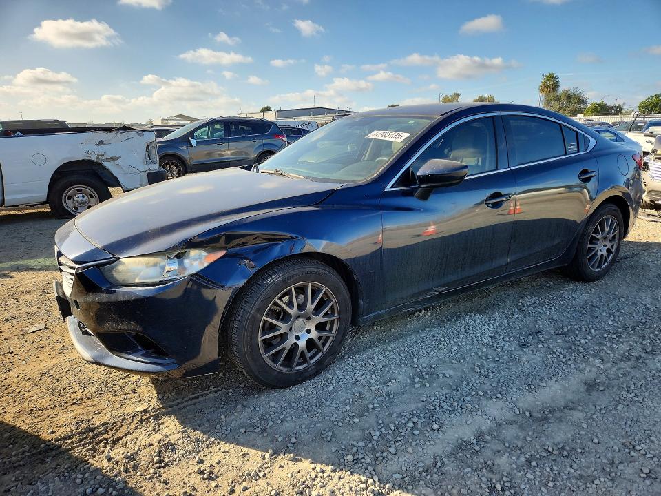 MAZDA 6 2015 with VIN JM1GJ1V54F1208200 - Photo from auction