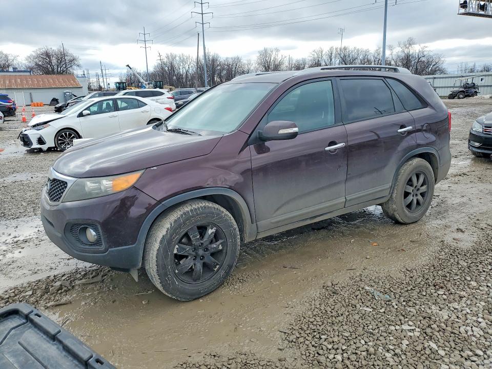 Photo 1 from auction – 2011 KIA SORENTO with VIN 5XYKT4A23BG179512