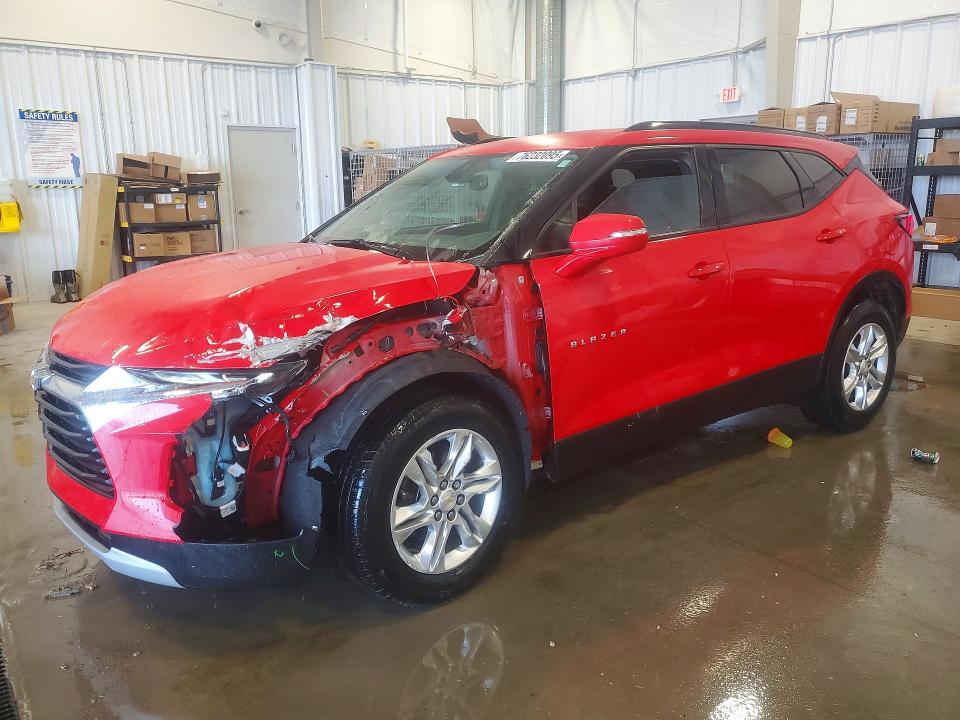 CHEVROLET BLAZER 2021 with VIN 3GNKBCRS7MS526401 - Photo from auction
