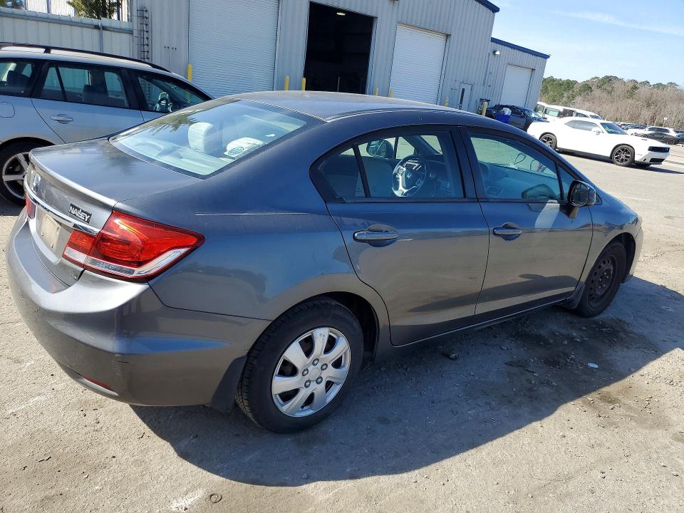 Photo 3 from auction – 2013 HONDA CIVIC LX with VIN 19XFB2F57DE089131