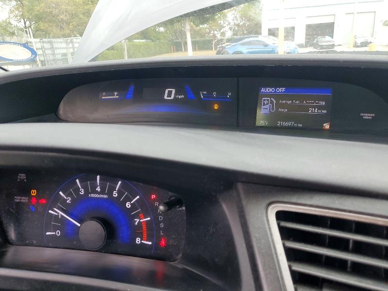 Photo 9 from auction – 2015 HONDA CIVIC with VIN 19XFB2F55FE017704
