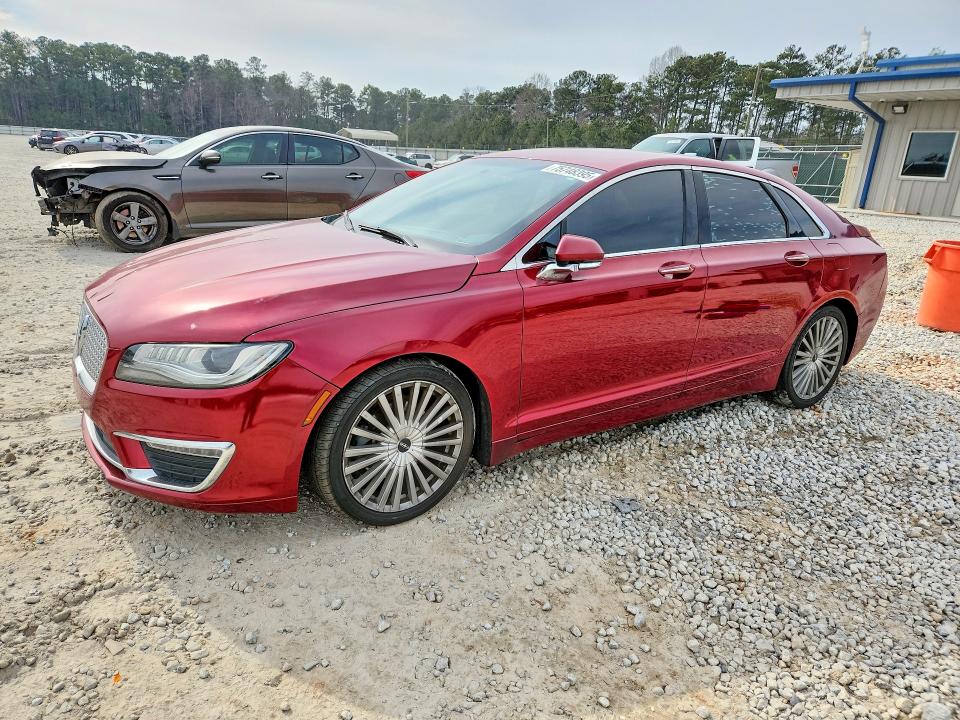 LINCOLN MKZ RESERV 2017 with VIN 3LN6L5E99HR637949 - Photo from auction