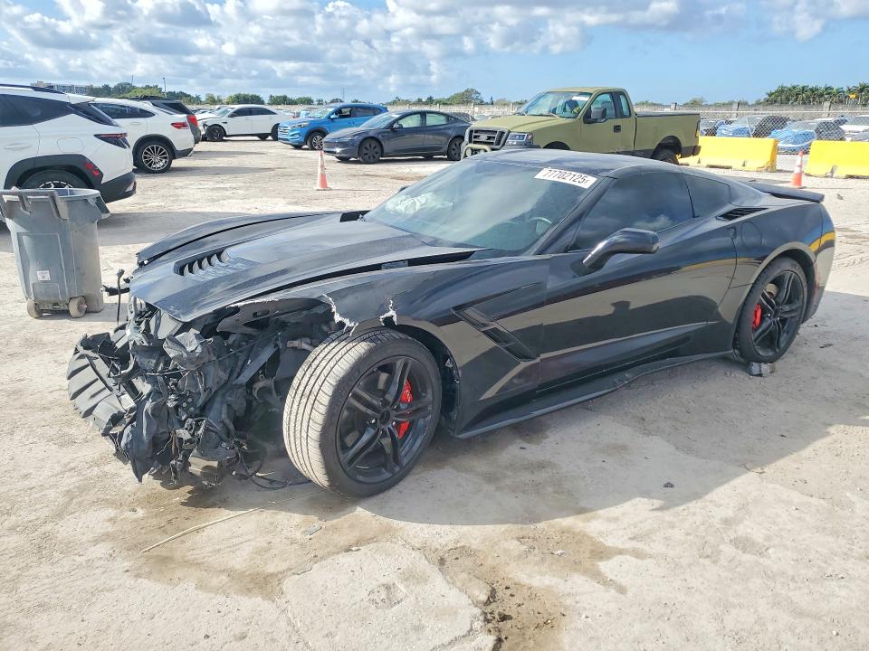 CHEVROLET CORVETTE 2017 with VIN 1G1YB2D76H5114317 - Photo from auction