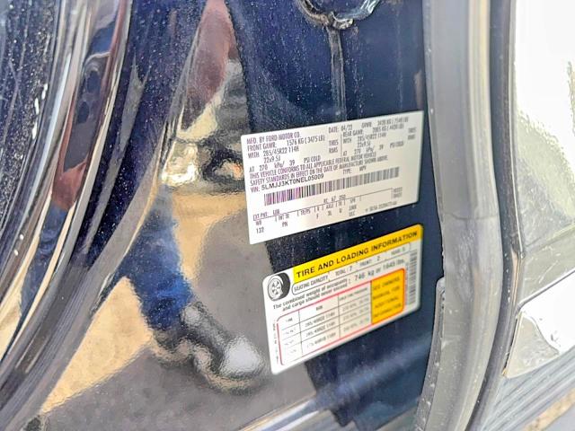 Photo 10 from auction – 2022 LINCOLN NAVIGATOR with VIN 5LMJJ3KT0NEL05009