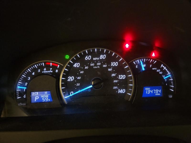 Photo 9 from auction – 2012 TOYOTA CAMRY BASE with VIN 4T4BF1FK8CR248484