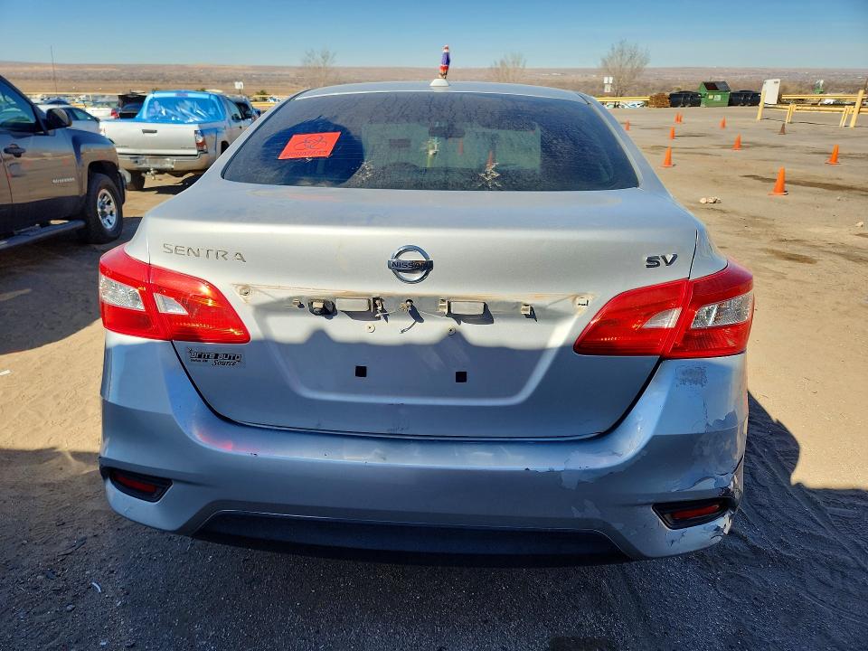 Photo 6 from auction – 2019 NISSAN SENTRA with VIN 3N1AB7AP3KY276283