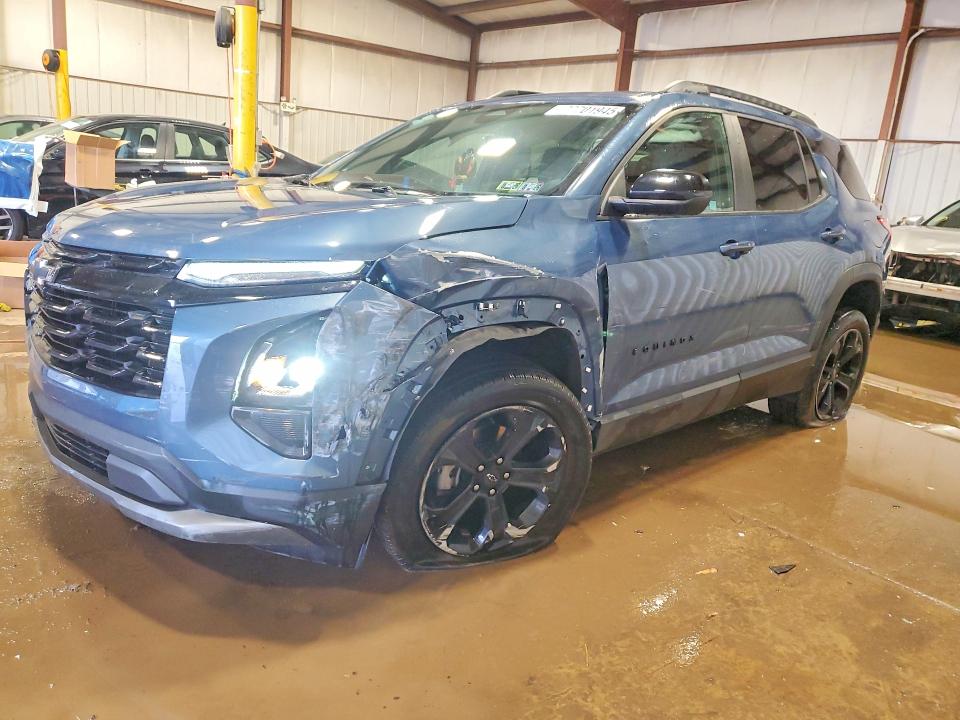 CHEVROLET EQUINOX 2025 with VIN 3GNAXHEG5SL177063 - Photo from auction