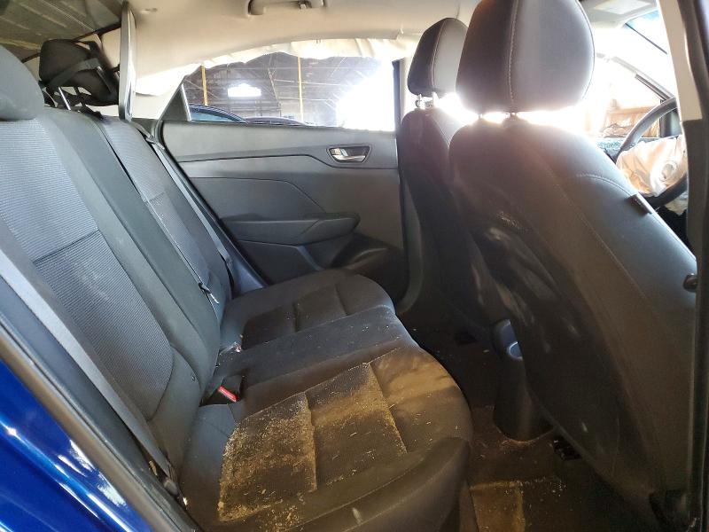 Photo 10 from auction – 2022 HYUNDAI ACCENT with VIN 3KPC24A68NE164791