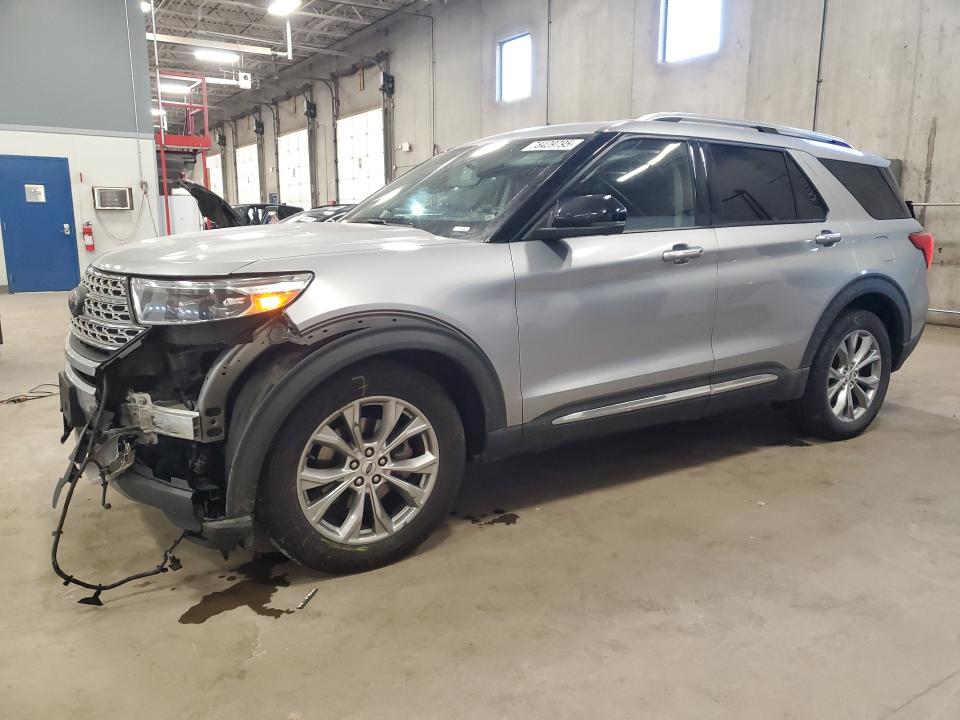 FORD EXPLORER 2021 with VIN 1FMSK8FHXMGA86120 - Photo from auction