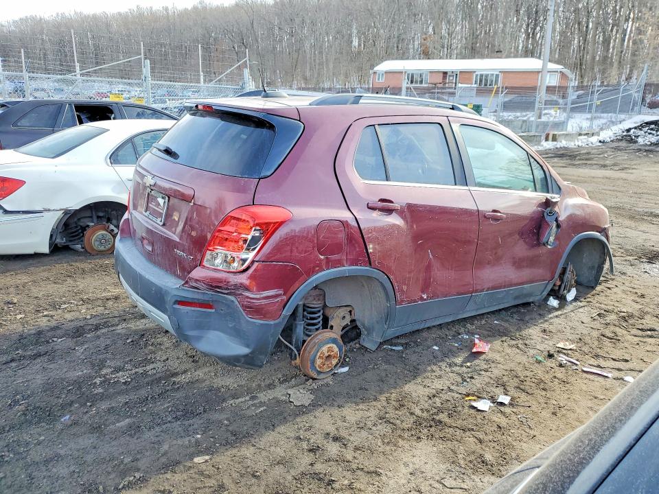 Photo 3 from auction – 2016 CHEVROLET TRAX 1LT with VIN 3GNCJLSB8GL220968