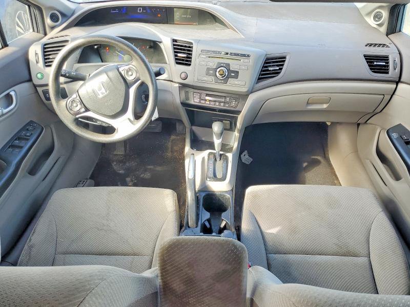 Photo 8 from auction – 2012 HONDA CIVIC HYBR with VIN JHMFB4F22CS007396
