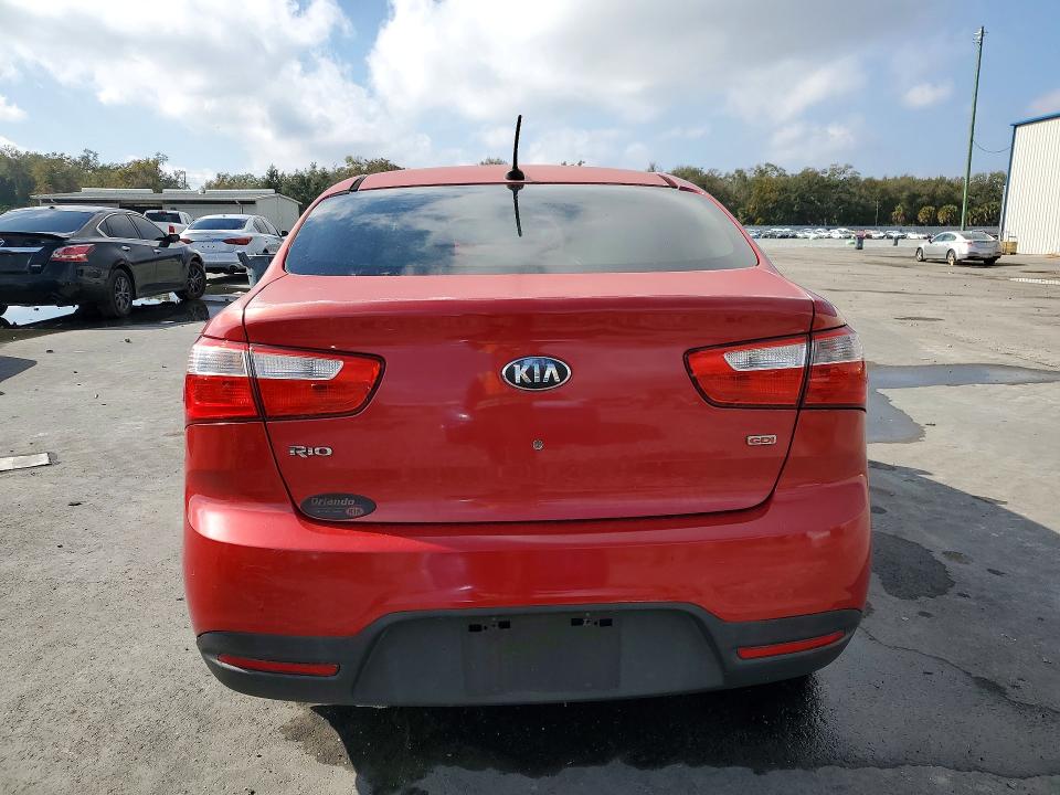 Photo 6 from auction – 2013 KIA RIO LX with VIN KNADM4A38D6179331