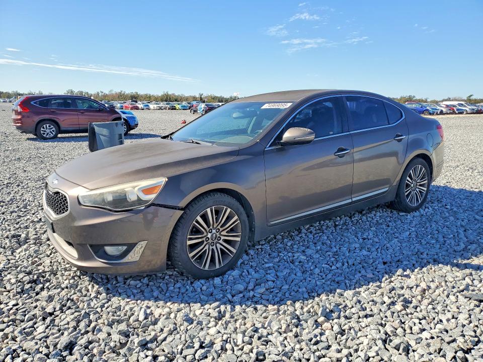KIA CADENZA PR 2014 with VIN KNALN4D75E5119926 - Photo from auction