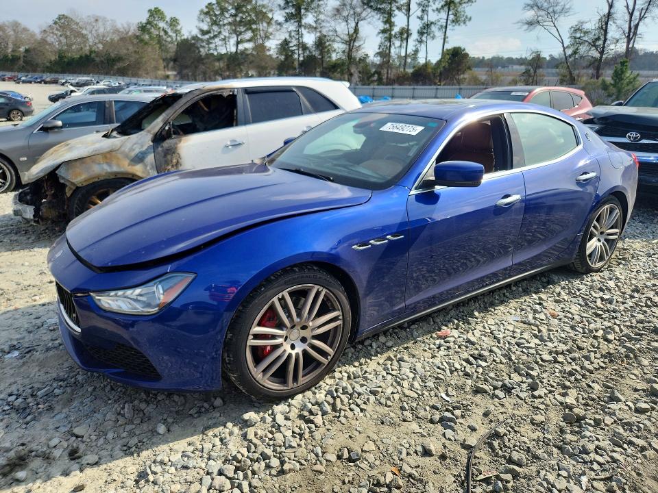 MASERATI GHIBLI S 2015 with VIN ZAM57RTA2F1134565 - Photo from auction