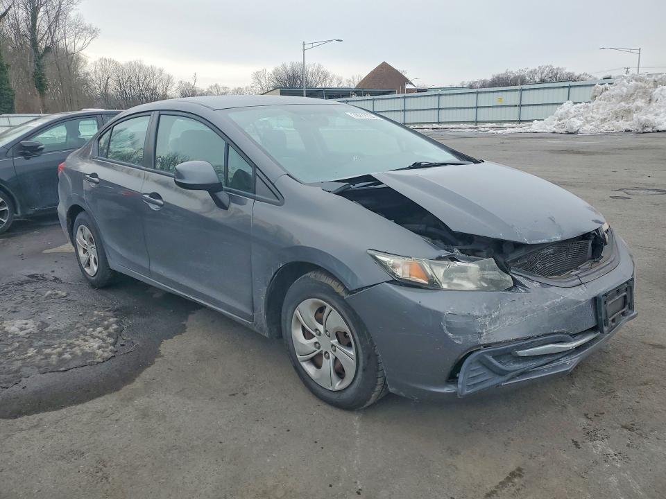 Photo 4 from auction – 2013 HONDA CIVIC with VIN 2HGFB2F54DH598602