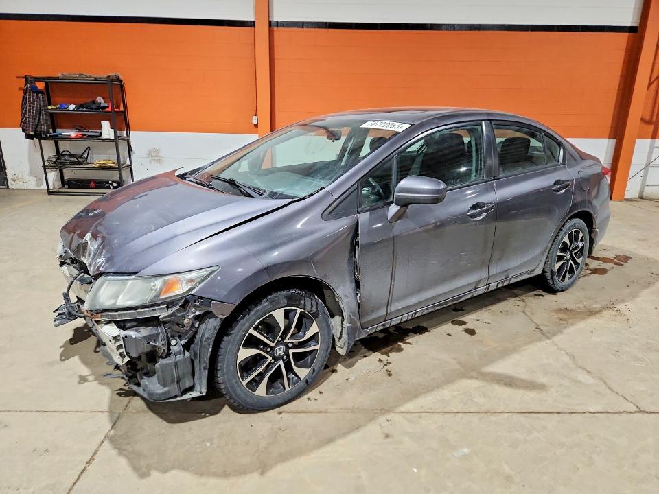 HONDA CIVIC 2015 with VIN 2HGFB2F58FH014351 - Photo from auction